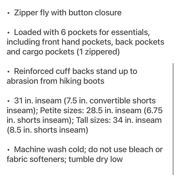 REI Coop Sahara Convertible Pants - Picture 4 of 10